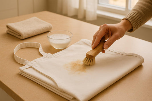 How to Pre-Treat Stains on Cotton Aprons
