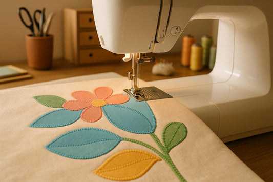 Top 5 Stitches for Machine Appliqué