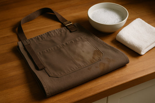 How to Wash Barista Aprons