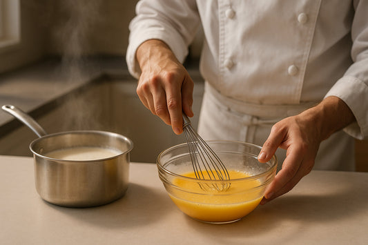 How to Temper Eggs for Crème Anglaise