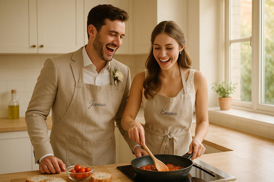 Why Wedding Aprons Make Great Gifts